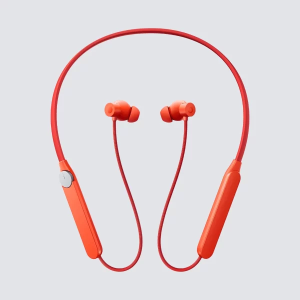 Tunifi Neckband Pro Environmental Noise Cancellation, Smart Dial Design, 37Hrs playtime Bluetooth  (Orange, In the Ear)