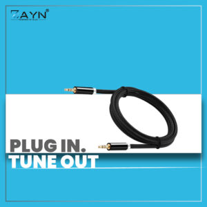 Zayn Two-Side Jack Cable – High-Quality 3.5mm Audio Cable for Stereo Sound