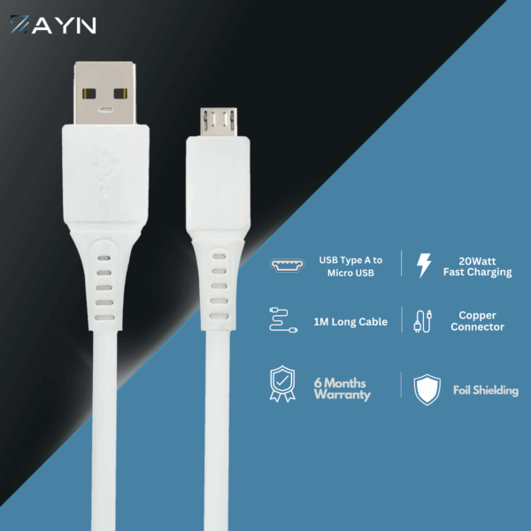 OM-BL-502 Premium Data Cable | Fast Charging & Sync | Ultra-Durable Design - Image 2