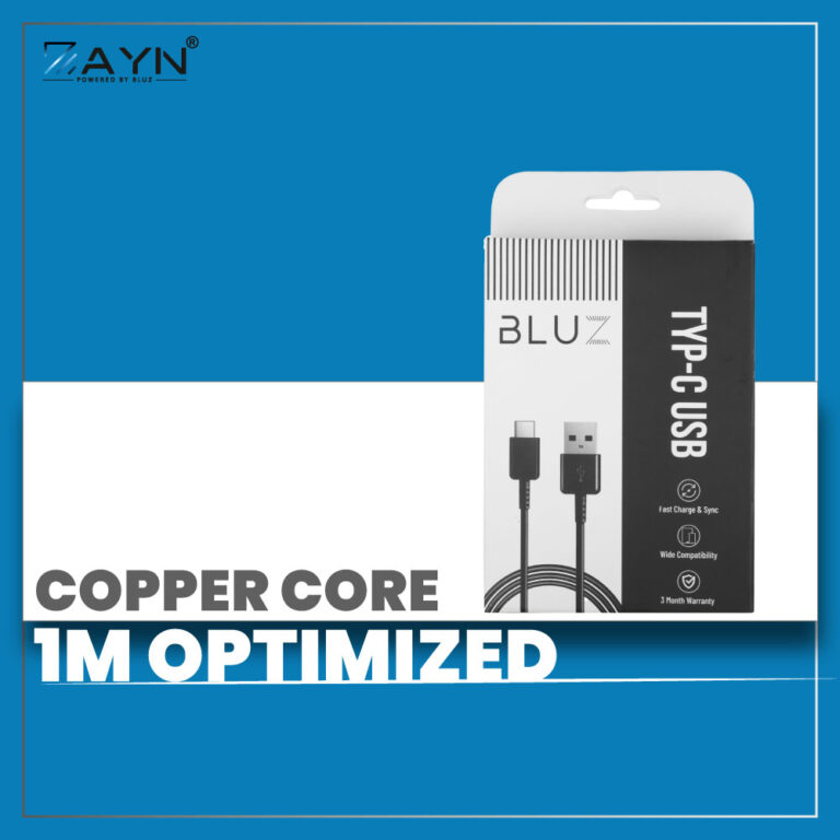 OM-BL-501 Fast Charging Data Cable – Durable Braided USB Cable for Android & Type-C Devices