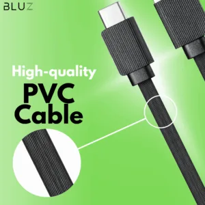 Bluz-A002 Fast Charging Data Cable | Tangle-Free | High-Speed Sync