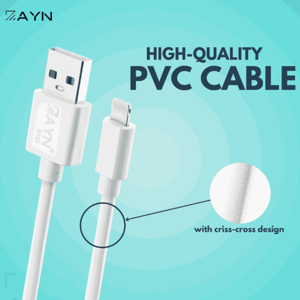 Zayn - 502-1 High-Speed Charging & Data Cable | Durable & Universal Compatibility - Image 3