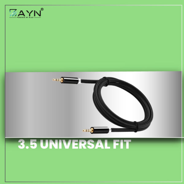 Zayn Two-Side Jack Cable – High-Quality 3.5mm Audio Cable for Stereo Sound - Image 4