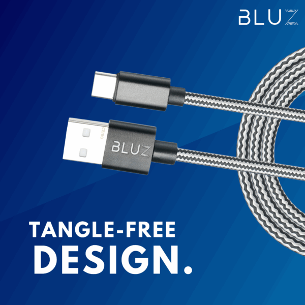 Bluz-A001 High-Speed Data Cable | Fast Charging & Sync | Durable Braided Cable - Image 5