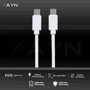 Zayn USB-C to USB-C with Aluminium Shield
