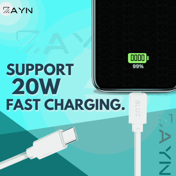 Zayn - 601 Ultra-Durable Fast Charging Data Cable | High-Speed Sync & Charge - Image 3