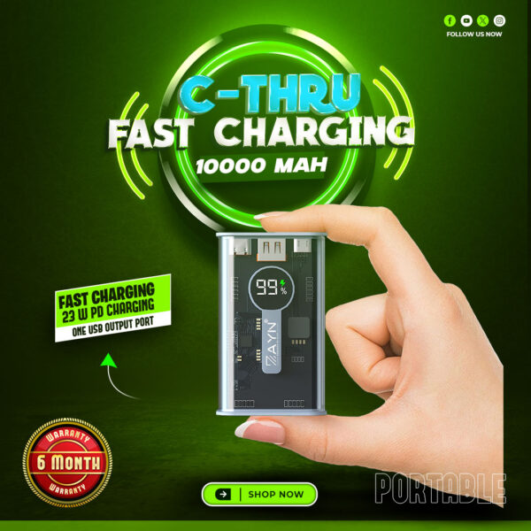 Smarty 23w PD Powerbank - Image 4