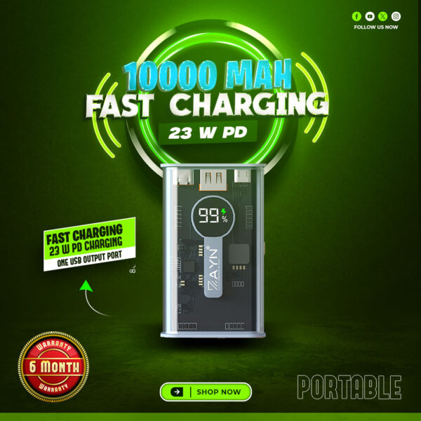 Smarty 23w PD Powerbank - Image 5